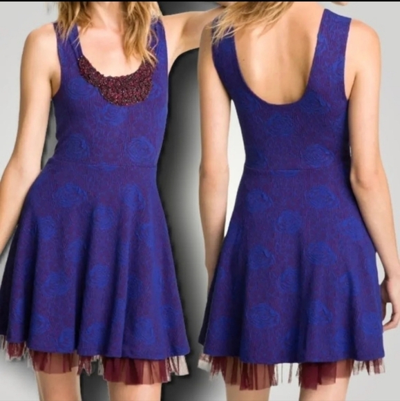 Free People Rock Princess Night Out Dress XS - Picture 1 of 10